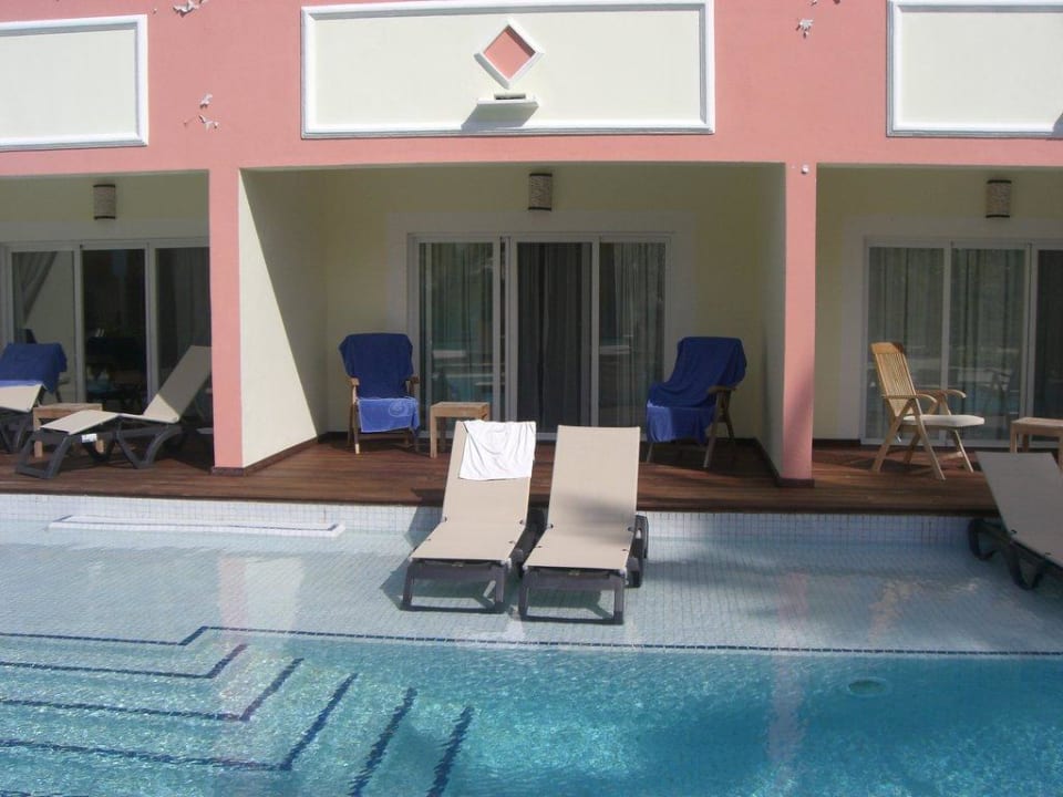 Blick auf die Terrasse des Zimmers TRS Turquesa Hotel - Adults only