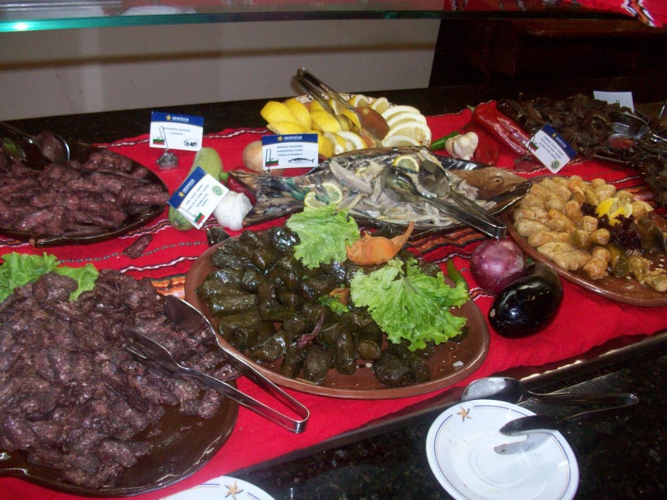 Bulgaria menu Meliá Sunny Beach