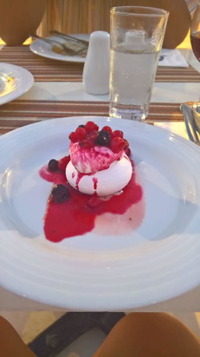 Nachspeise beim Themenabend Civitel Creta Beach