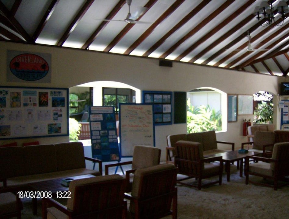 Fernseh- und Infoecke Summer Island Maldives