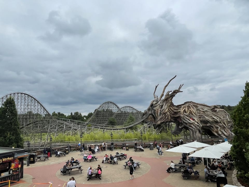 Ausblick Heide Park Abenteuerhotel