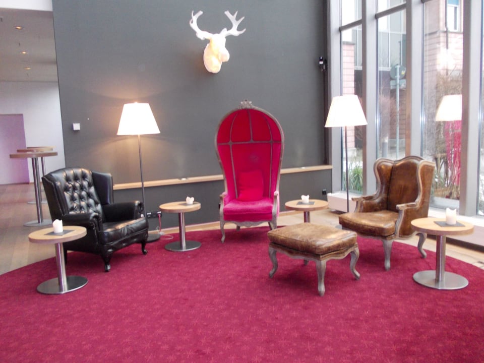 Lobby pentahotel Leipzig