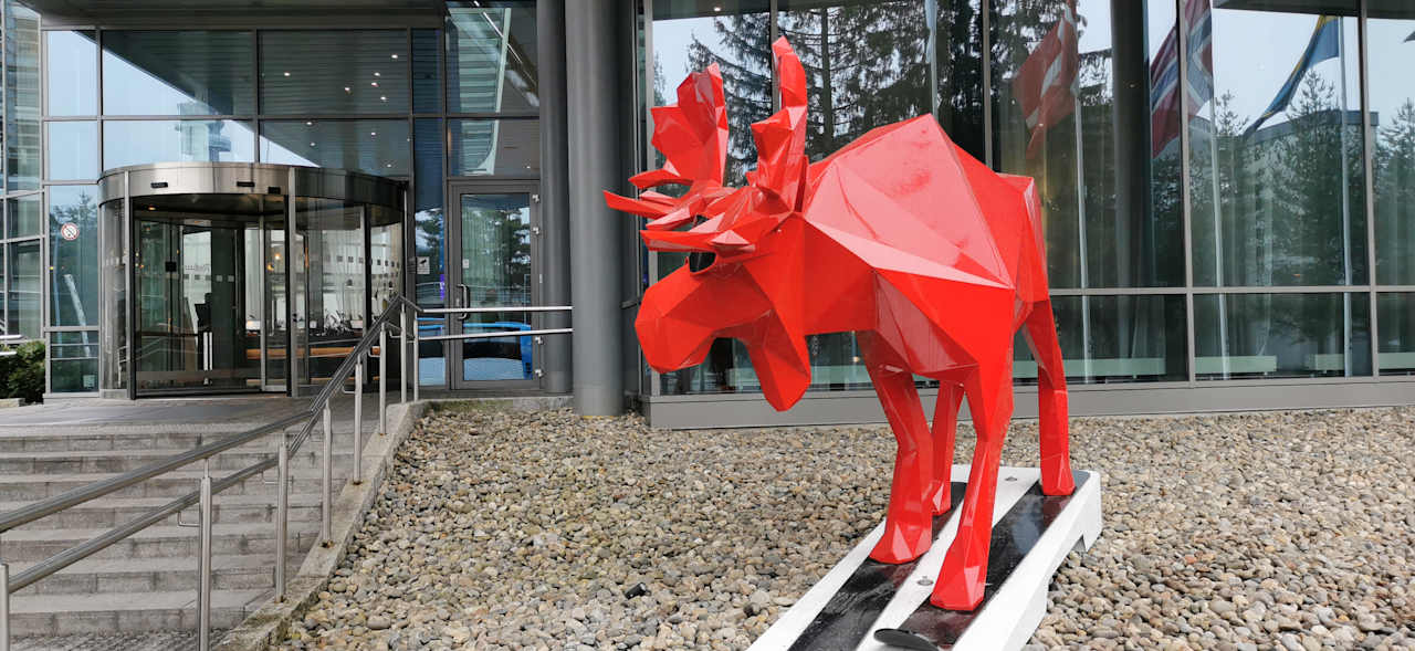 Außenansicht Radisson RED, Oslo Airport