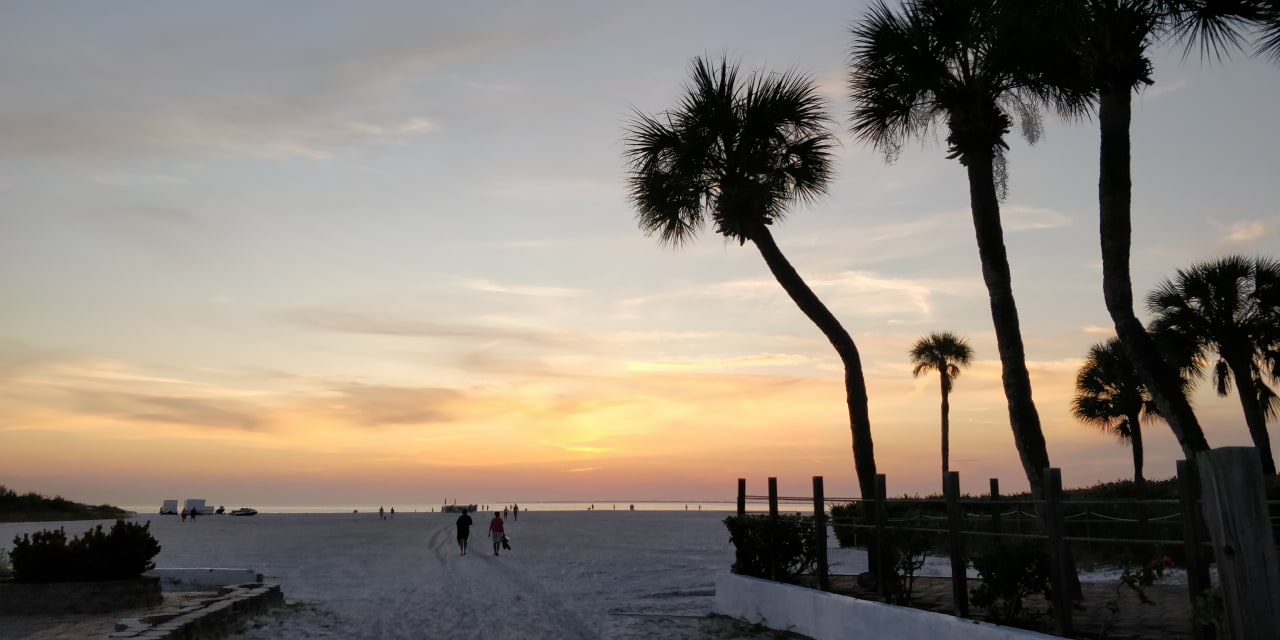 Ausblick Wyndham Garden Hotel Fort Myers Beach