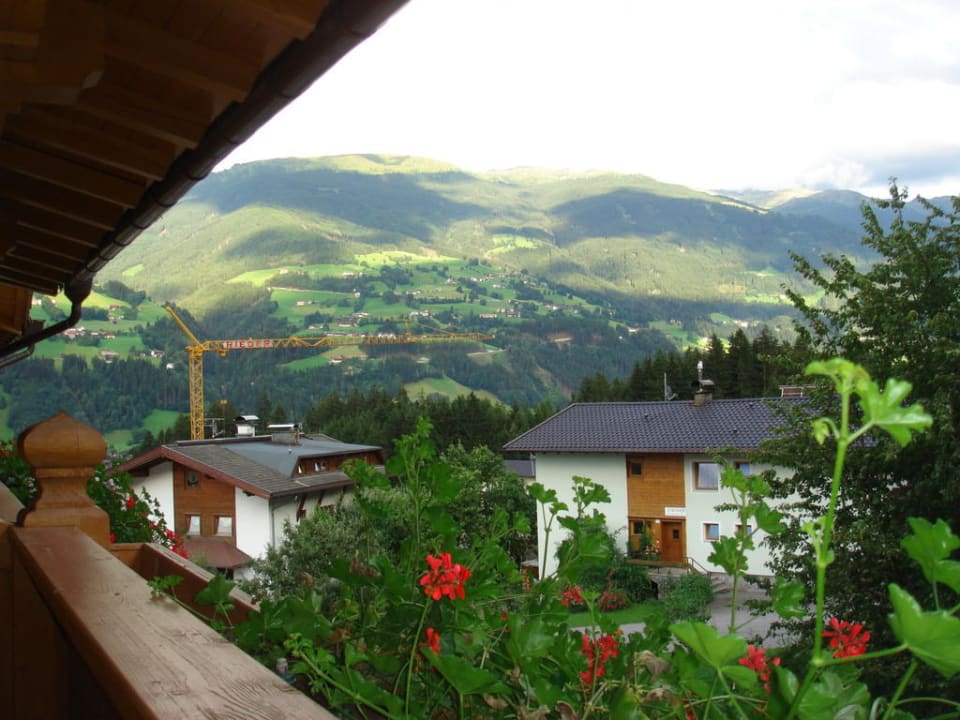 Blick vom Balkon Platzlhof - Mein Hotel im Zillertal