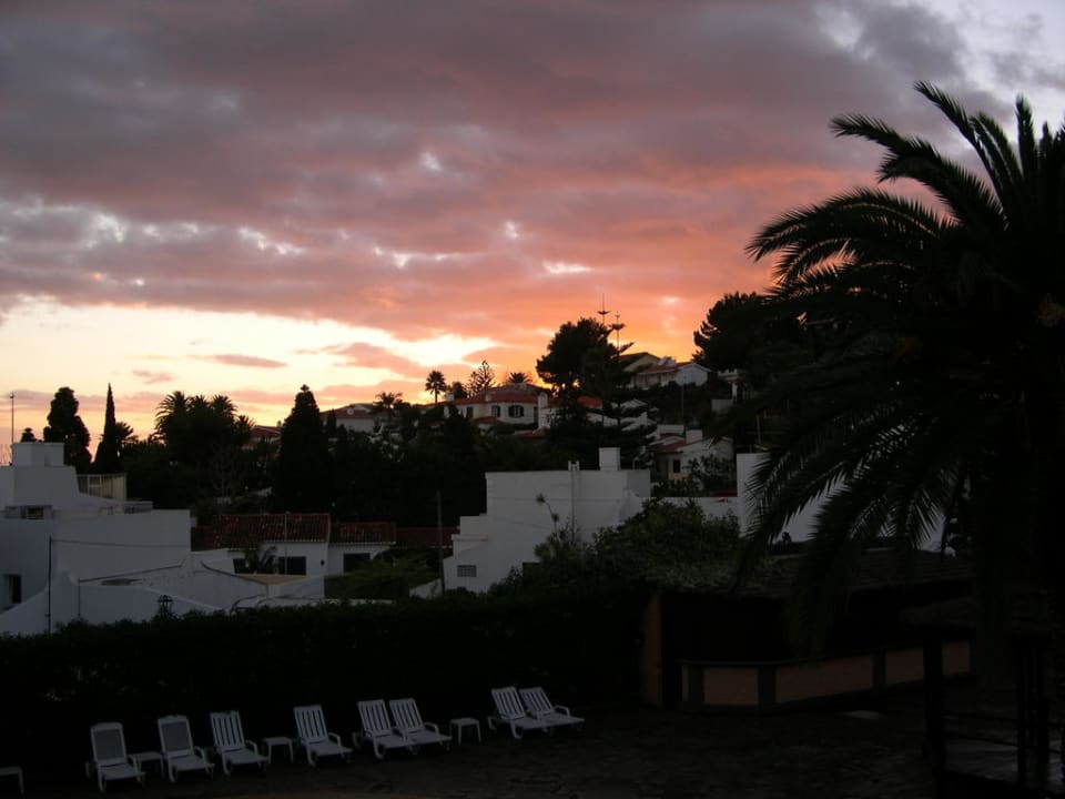 Zachód słońca Hotel Dom Pedro Garajau