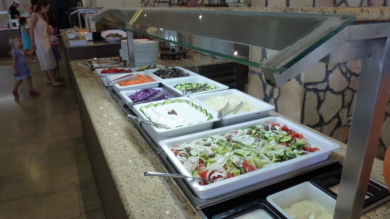 Salatbuffet alltoura Club Hotel Kiotari Miraluna