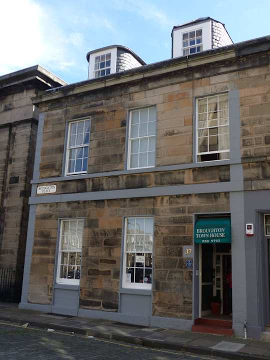 Außenansicht des Hotels The Broughton Hotel