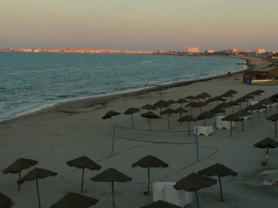 Wieczorna plaża El Mehdi Beach Resort