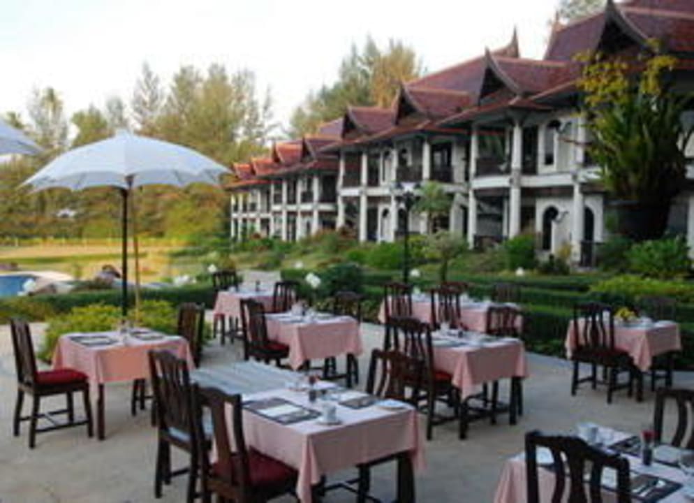 Fruehstücksterrasse Khao Lak Riverside Resort & Spa