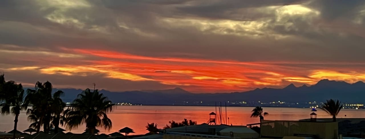 Ausblick Hotel Sheraton Soma Bay Resort