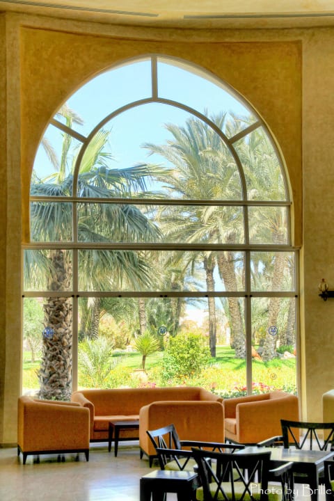 Der Blick aus dem Fenster Zita Beach Resort