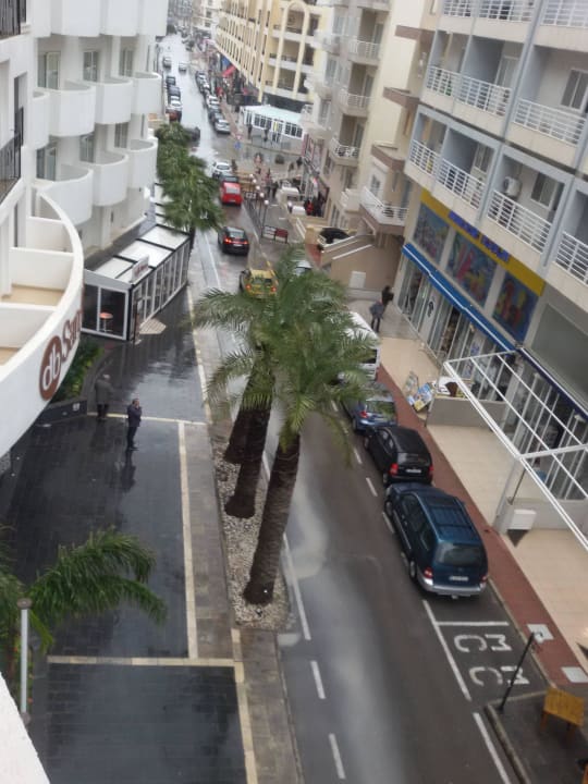 Blick vom Balkon db San Antonio Hotel + Spa