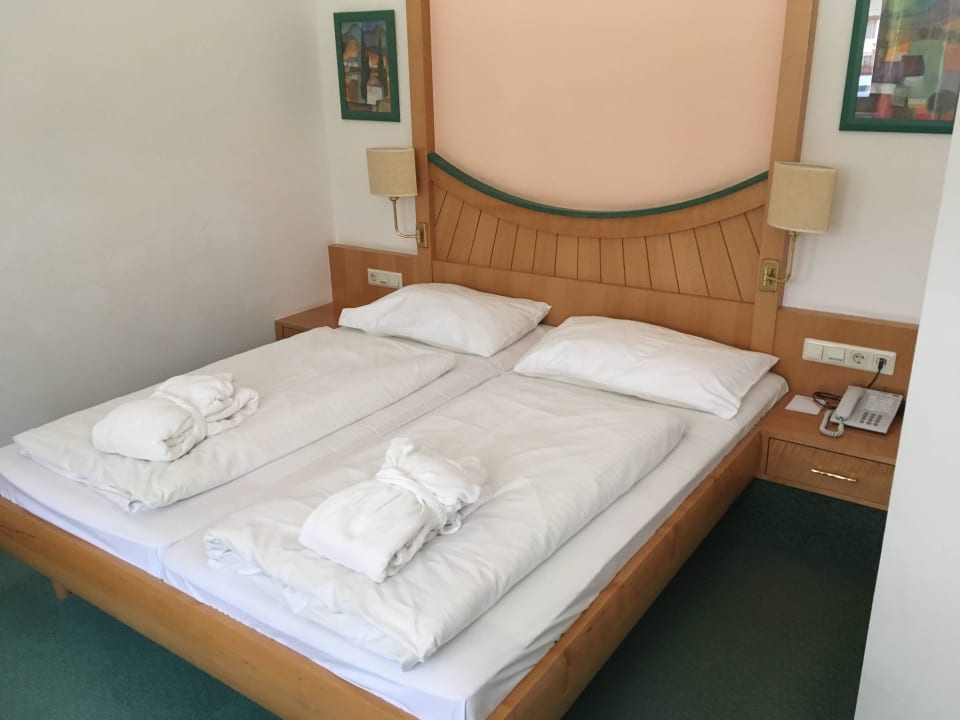 Gemütliches Doppelbett Aldiana Club Schlanitzen Alm