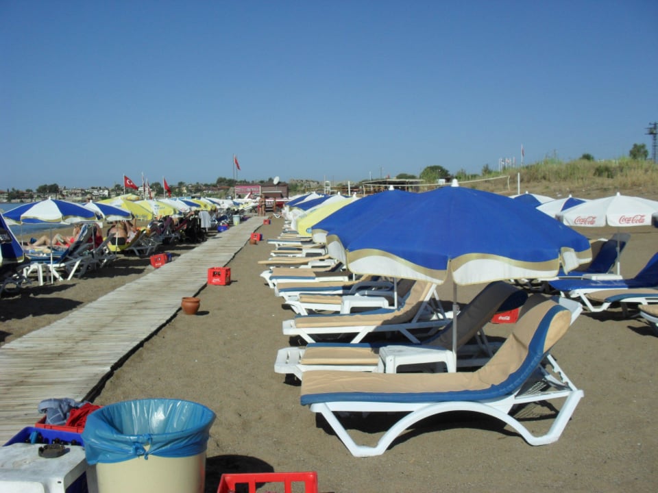 Viel platz am Morgen New Garden Hotel Side