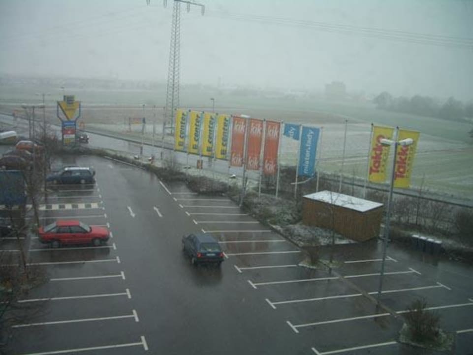 Aussicht aus der 2.Etage Hotel Center Drive Inn