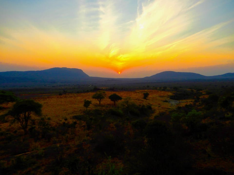 Ausblick Rhino Valley Lodge