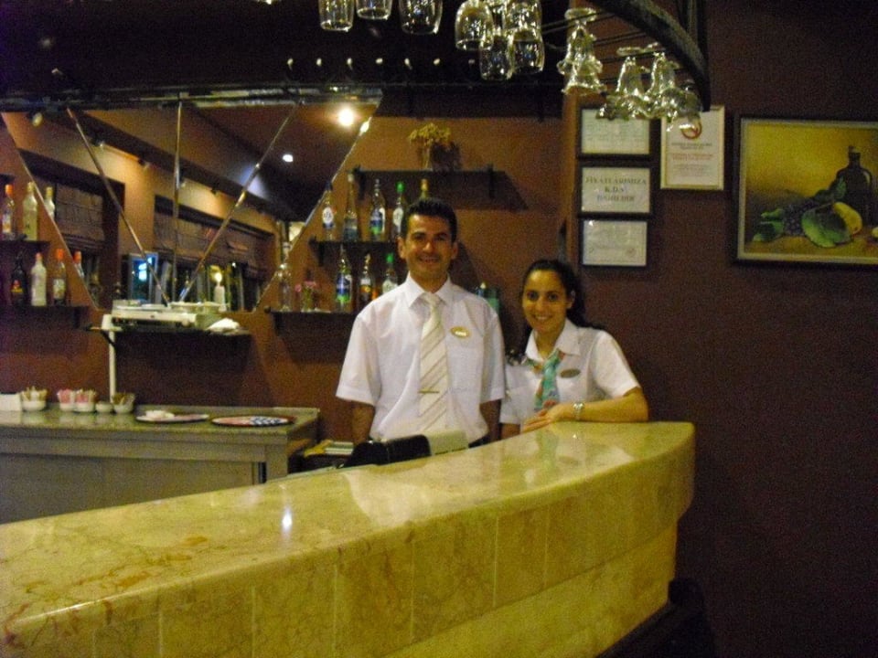 Die sehr netten Mitarbeiter Kırbıyık Resort Hotel - Alanya