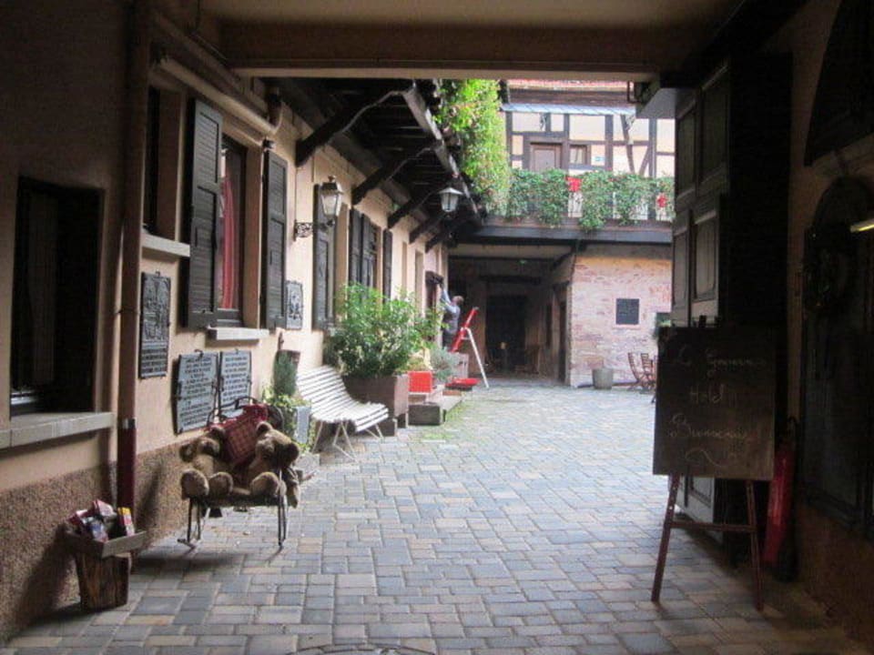 Der Innenhof Hotel Le Gouverneur