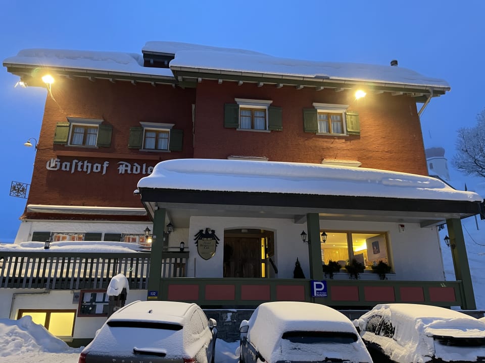 Außenansicht Adler Damüls Hotel Gasthof