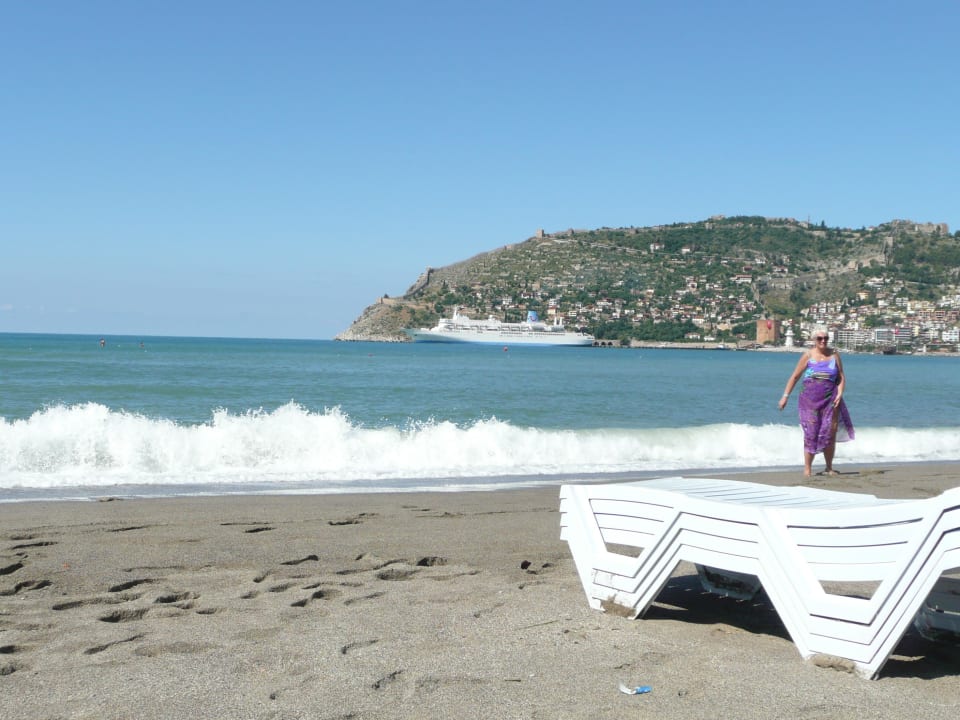 Pohled na hrad Alanya Eftalia Downtown Hotel