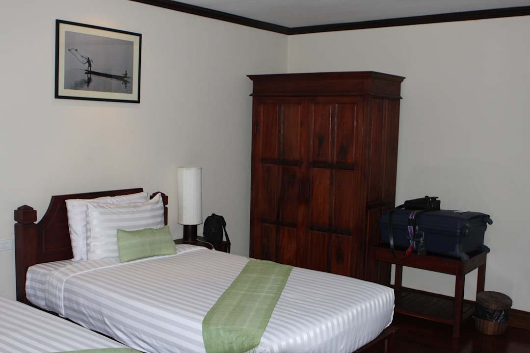 Wohn- Schlafbereich Hotel Luang Prabang Residence