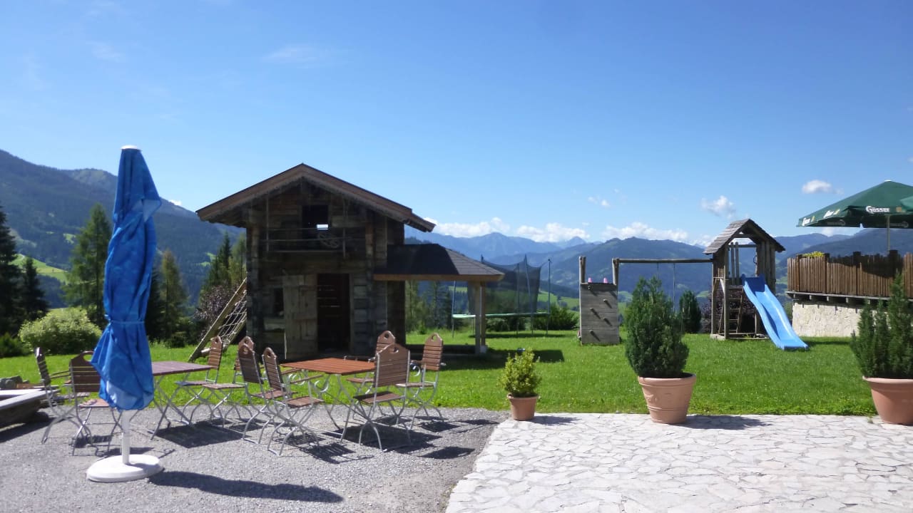 Spielplatz Das Eulersberg Apartments & Chalets
