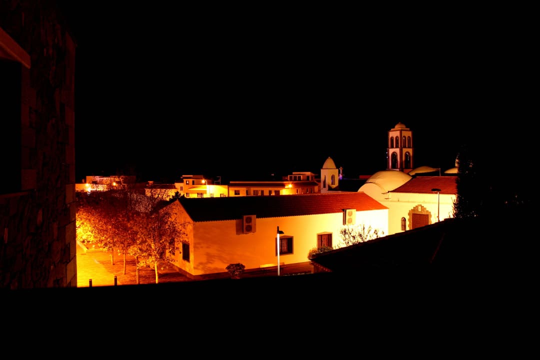 Blick aus unserem Zimmer Ginestar La Casona del Patio