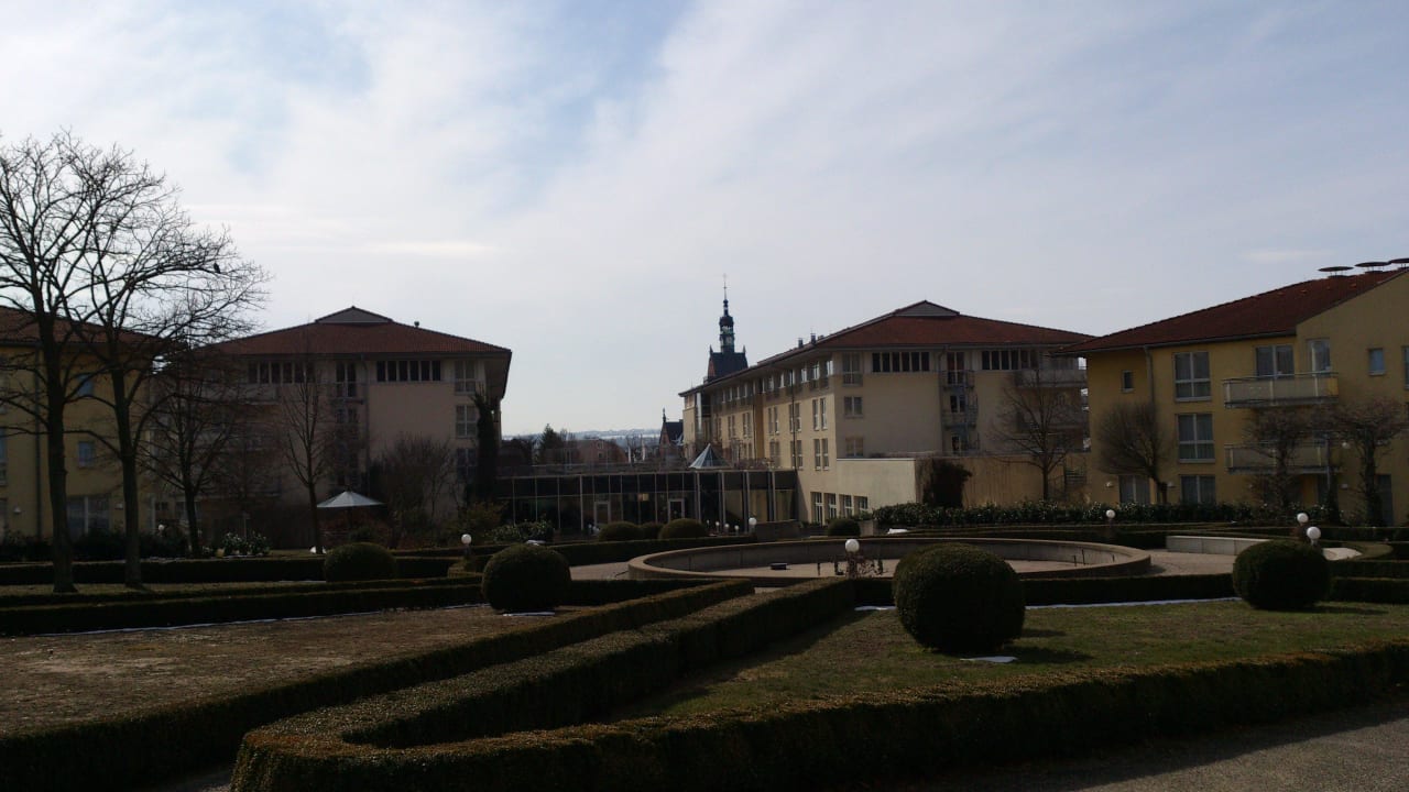 Radisson Blu Innenhof Radisson Blu Park Hotel & Conference Centre, Dresden Radebeul