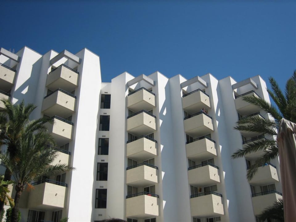 Vom Pool aus fotographiert Hipotels Bahia Grande