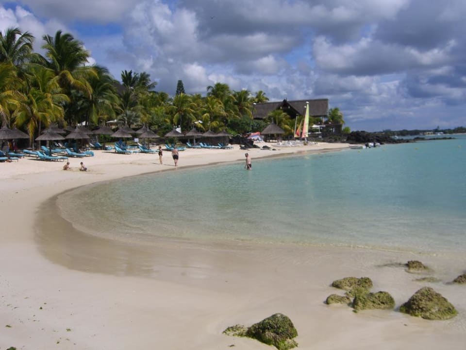 Ausblick auf Strand Royal Palm Beachcomber Luxury