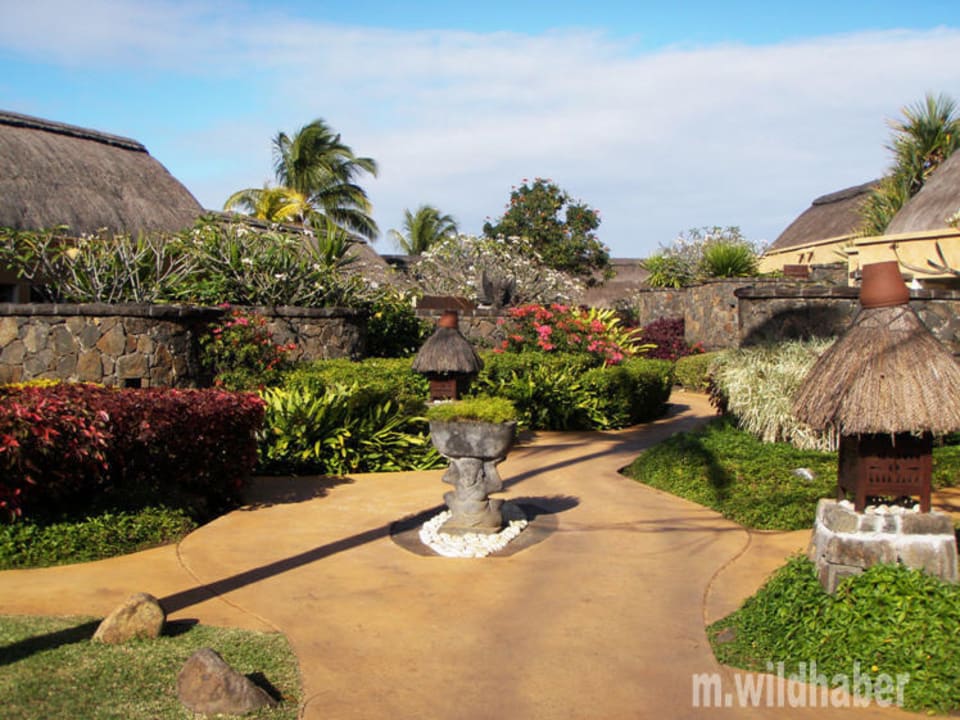 Gartenanlage Hotel The Oberoi Mauritius