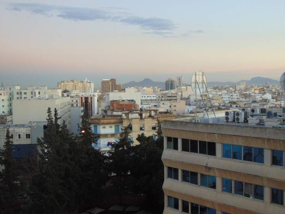 Ausblick Hotel Golden Tulip El Mechtel