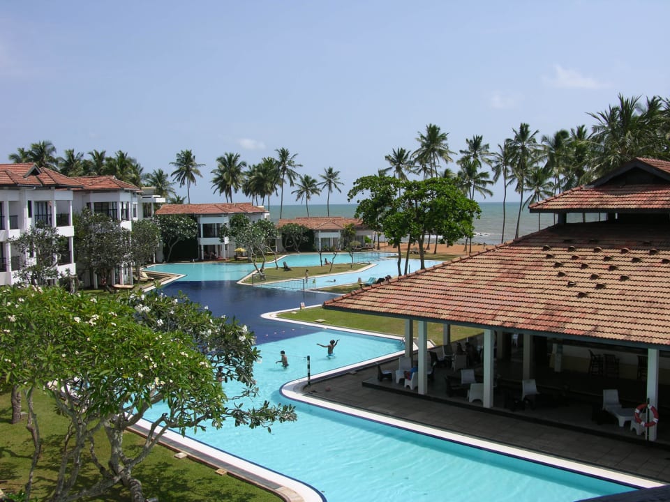 Blick von unserem Balkon Club Hotel Dolphin