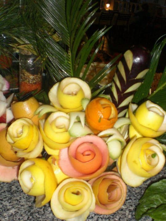 Zauberhafte Deko von Hand gemacht Hotel Club Paradiso