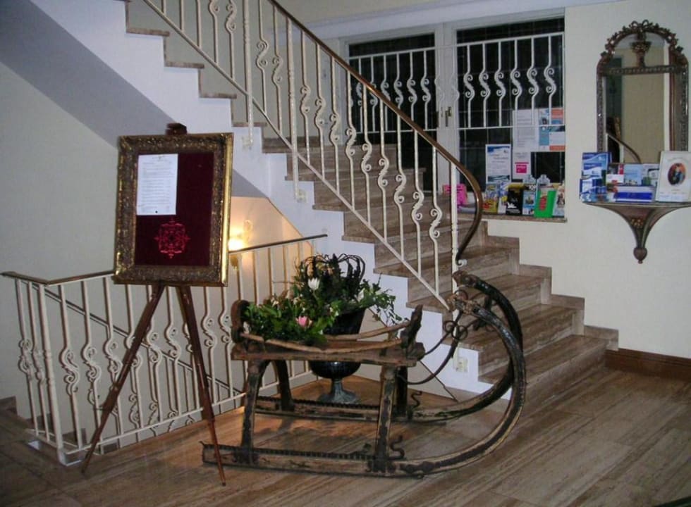 Stiegenaufgang Hotel Dreiflüssehof