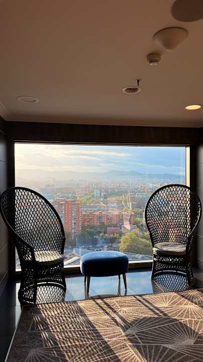 Ausblick Hilton Diagonal Mar Barcelona