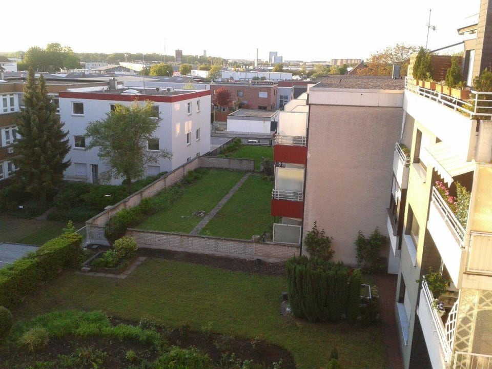 Ausblick nach Hinten vom Zimmer Hotel Körner Hof