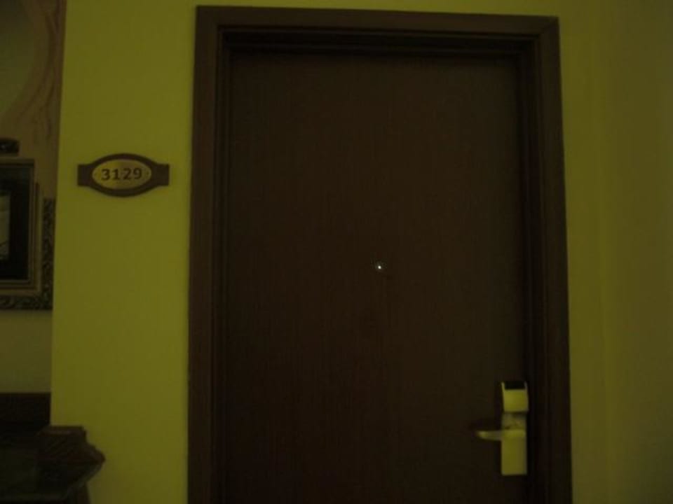 Unsere Zimmertür (Nr. 3129) Pickalbatros Palace Resort