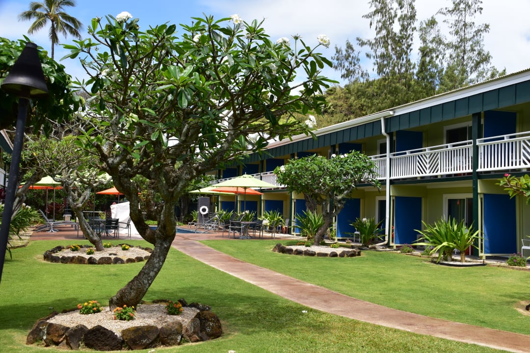 Gartenanlage Kauai Shores Hotel