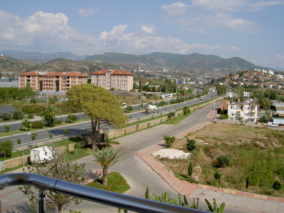 Ausblick vom Balkon Solivia Hotel