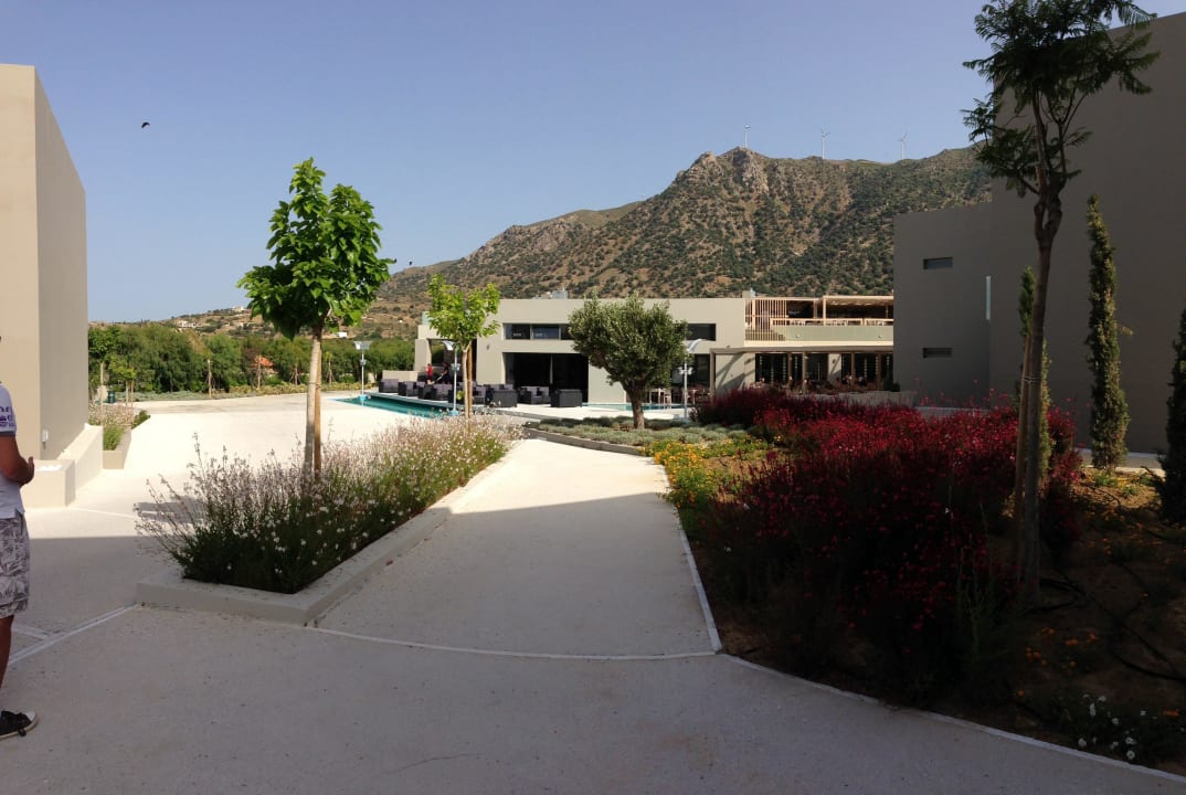 Blick aufs Haupthaus Akti Palace Resort & Spa