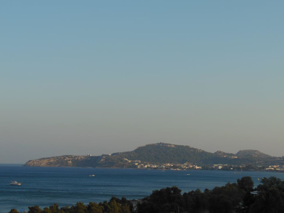 Aussicht auf Faliraki Pegasos Deluxe Beach Hotel