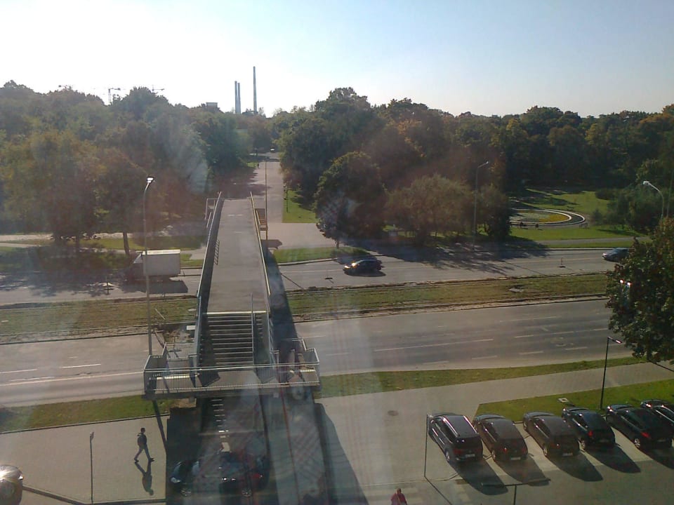 Widok z okna DoubleTree by Hilton Lodz