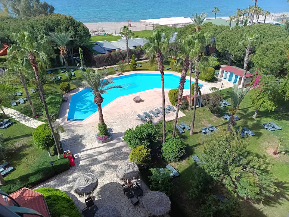 Ausblick Club Turtas Beach Hotel