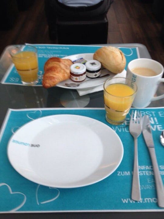 Frühstücksauswahl Motel One Hamburg-Alster
