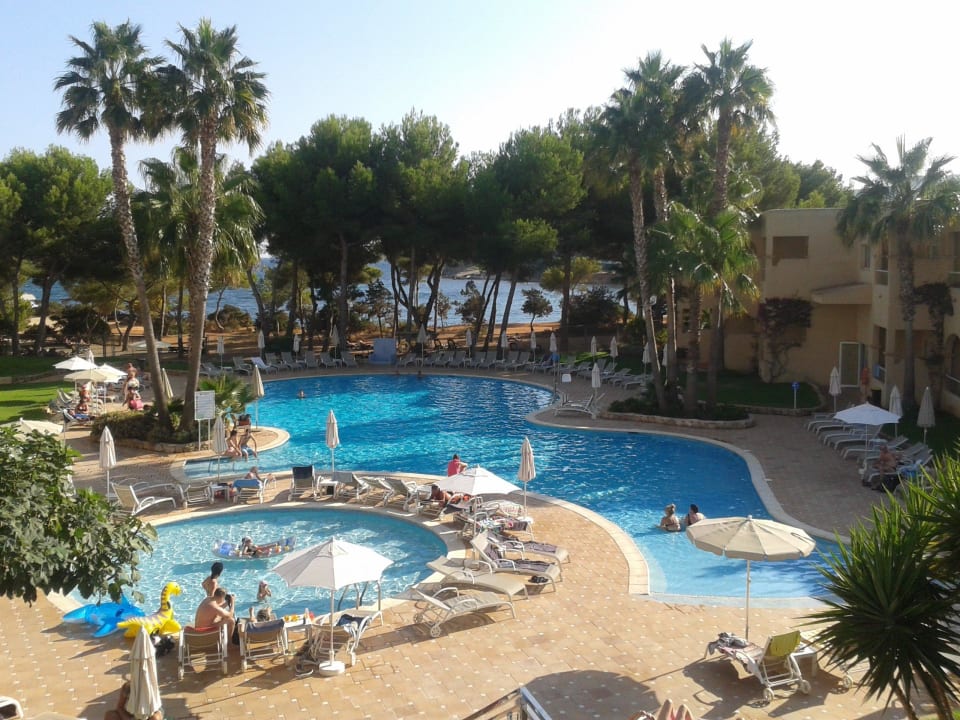 Pool mit Meersicht Grupotel Santa Eularia & Spa - Adults only