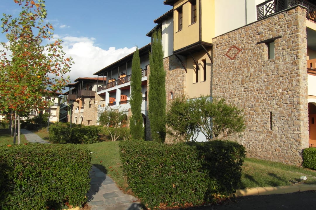 Hinterer Teil der Anlage Simantro Resort