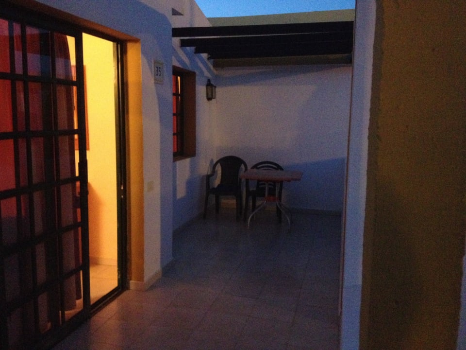 Terrasse des Appartements MP Club Caleta Dorada