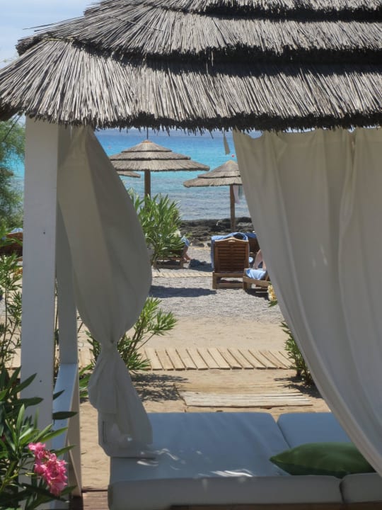 Pavillions laden zum Ausruhen ein Aquagrand Artistic Luxury Beach Resort - Adults only